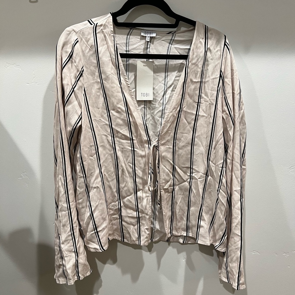 Tobi Striped Blazer